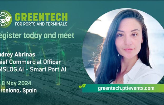 Meet Audrey Abrinas at GreenTech for Ports and Terminals Conference 2024 @Barcelona ! 🌿🚢