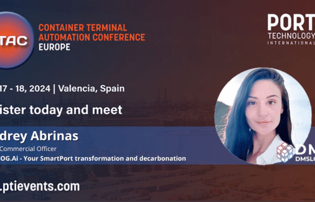 Meet Audrey ABRINAS at CTAC Valencia, April 17-18, 2024 – A New Vision for Smart Ports and decarbonation