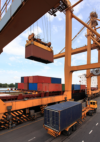 Maritime et conteneur