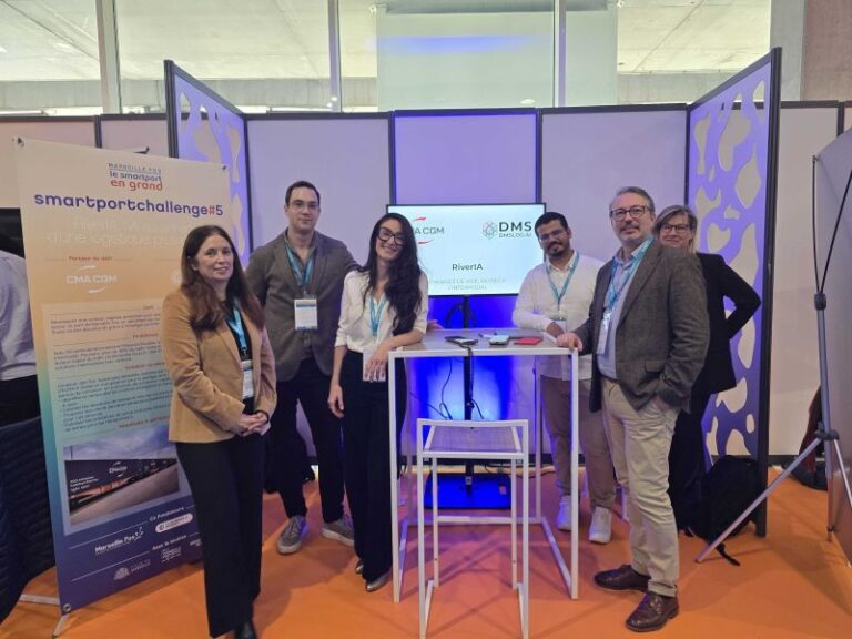 Smart Port Day #5 — DMSLOG.ai Presents RiverIA in Marseille
